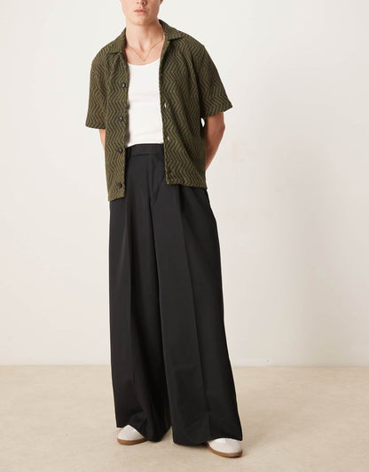 Smart Extreme Wide Leg Trousers