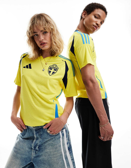 Football Euro 2024 Sweden Home Shirt