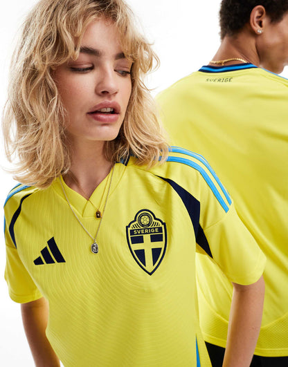 Football Euro 2024 Sweden Home Shirt