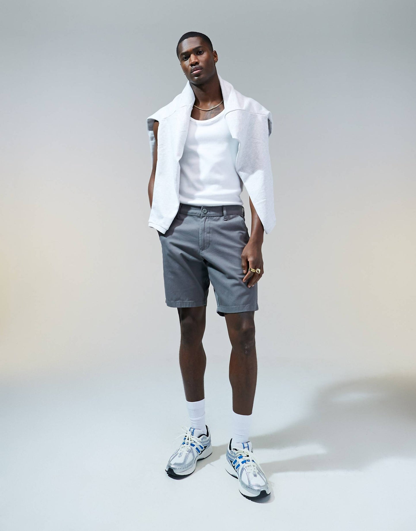 Slim Stretch Chino Shorts