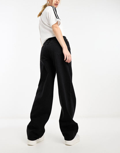 Rail Mid Waist Loose Fit Straight Leg Jeans