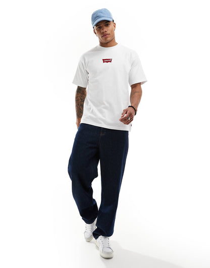 T-Shirt With Central Batwing Logo