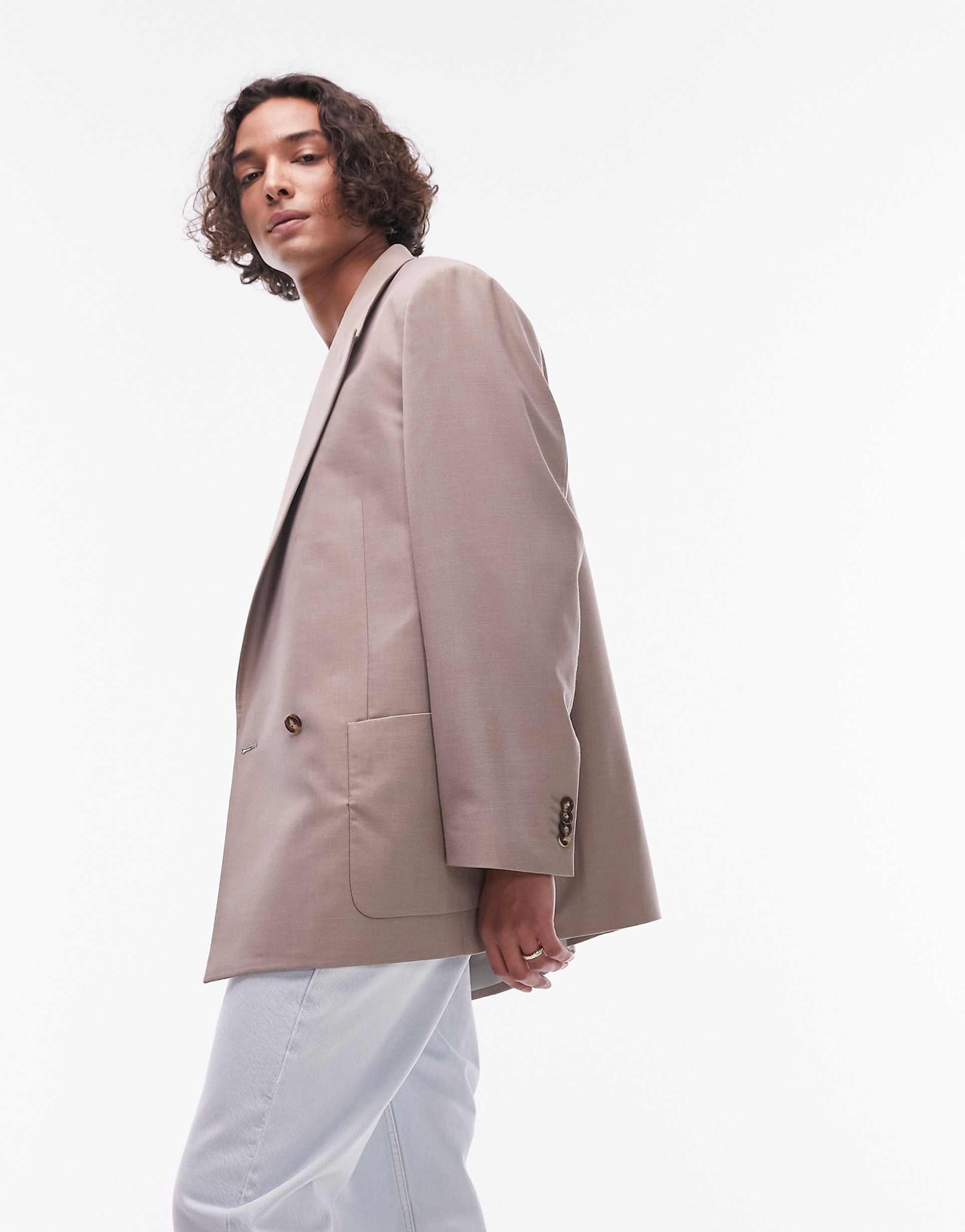 Boxy Oversized Suit Jacket