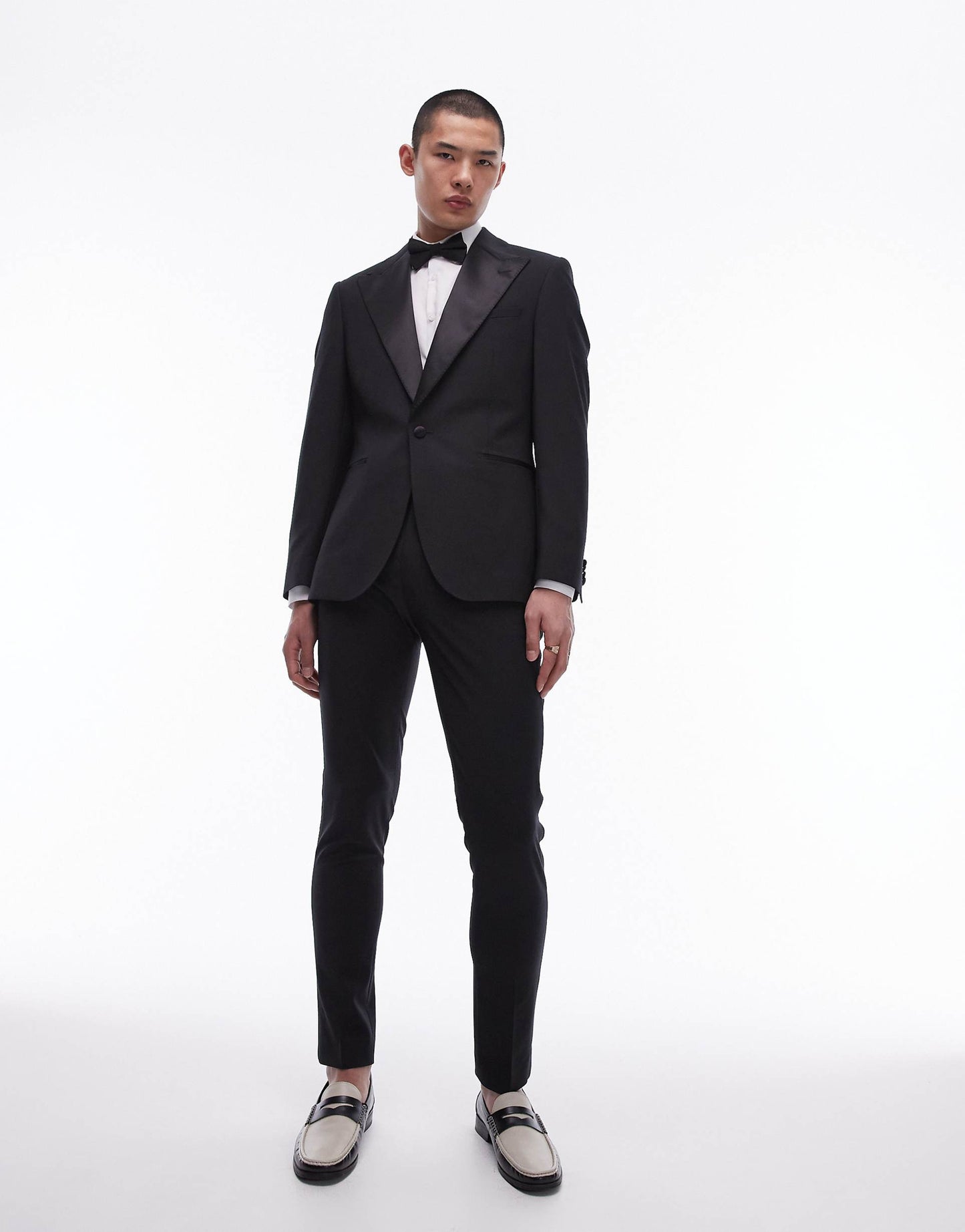 Skinny Premium Wool Rich Tux Trousers