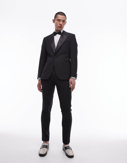 Skinny Premium Wool Rich Tux Trousers