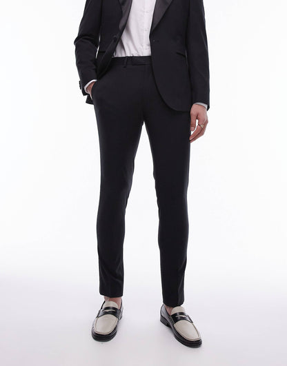 Skinny Premium Wool Rich Tux Trousers