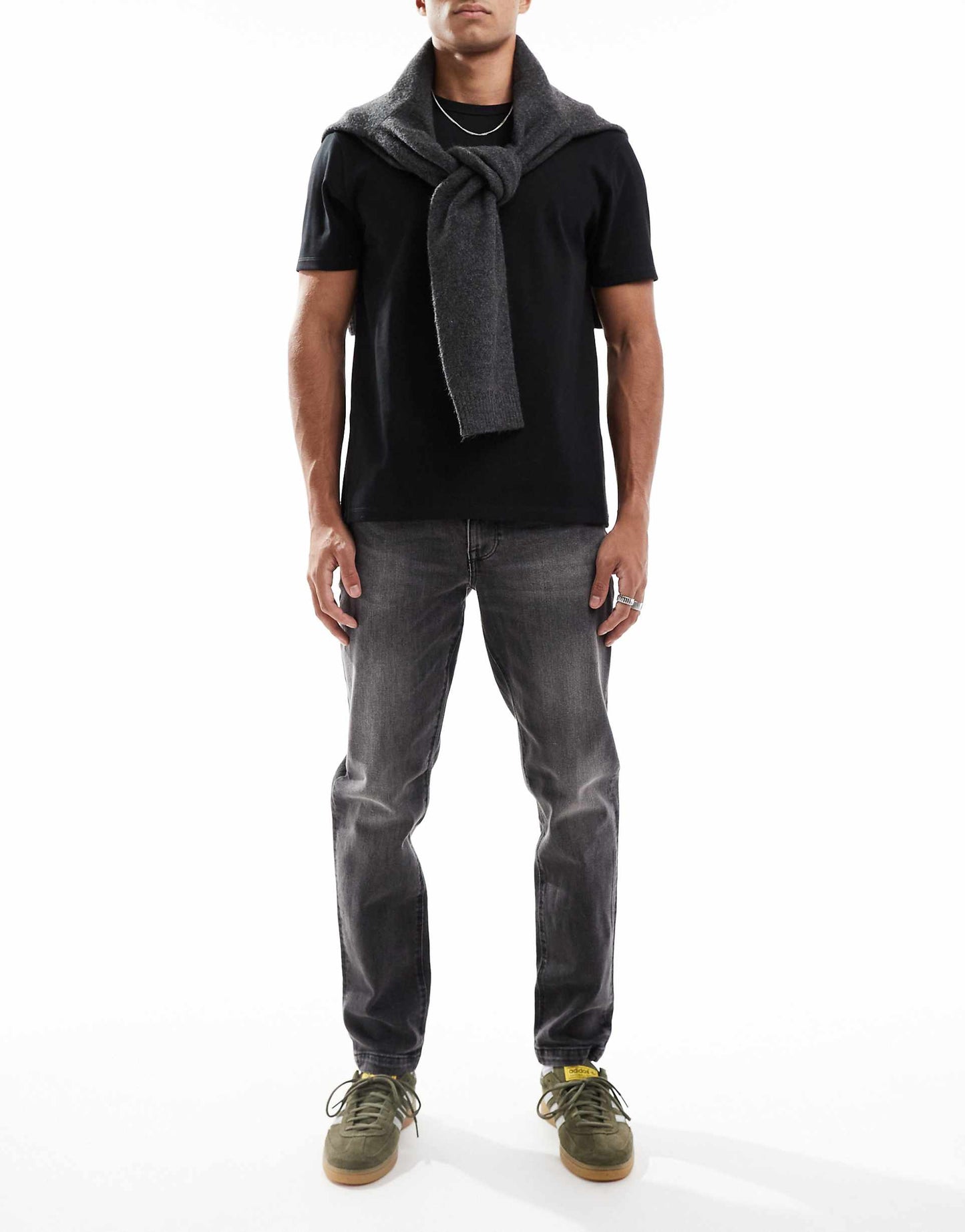 Stretch Tapered Jeans