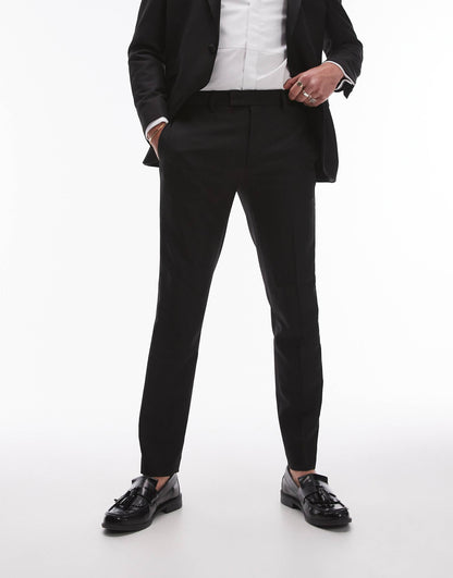 Skinny Tux Suit Trousers