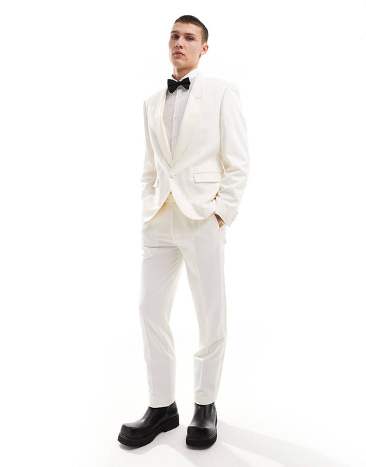Slim Tuxedo Suit Trouser