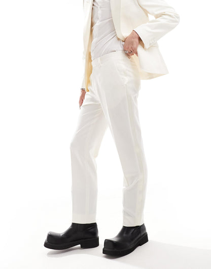 Slim Tuxedo Suit Trouser