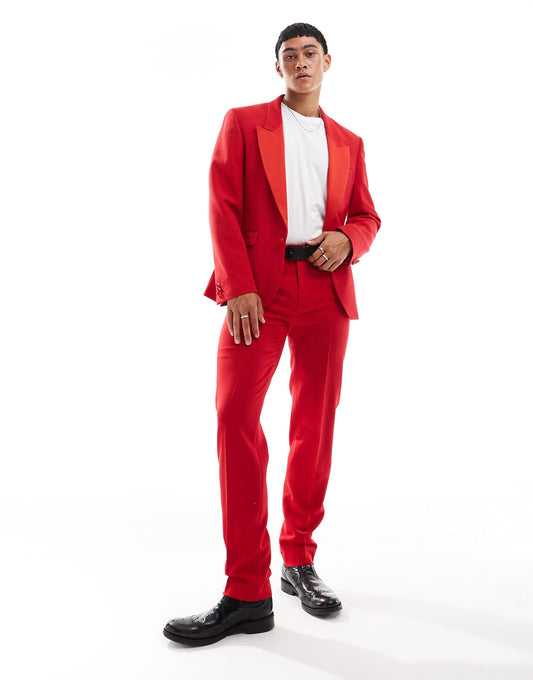 Slim Tuxedo Suit Trouser