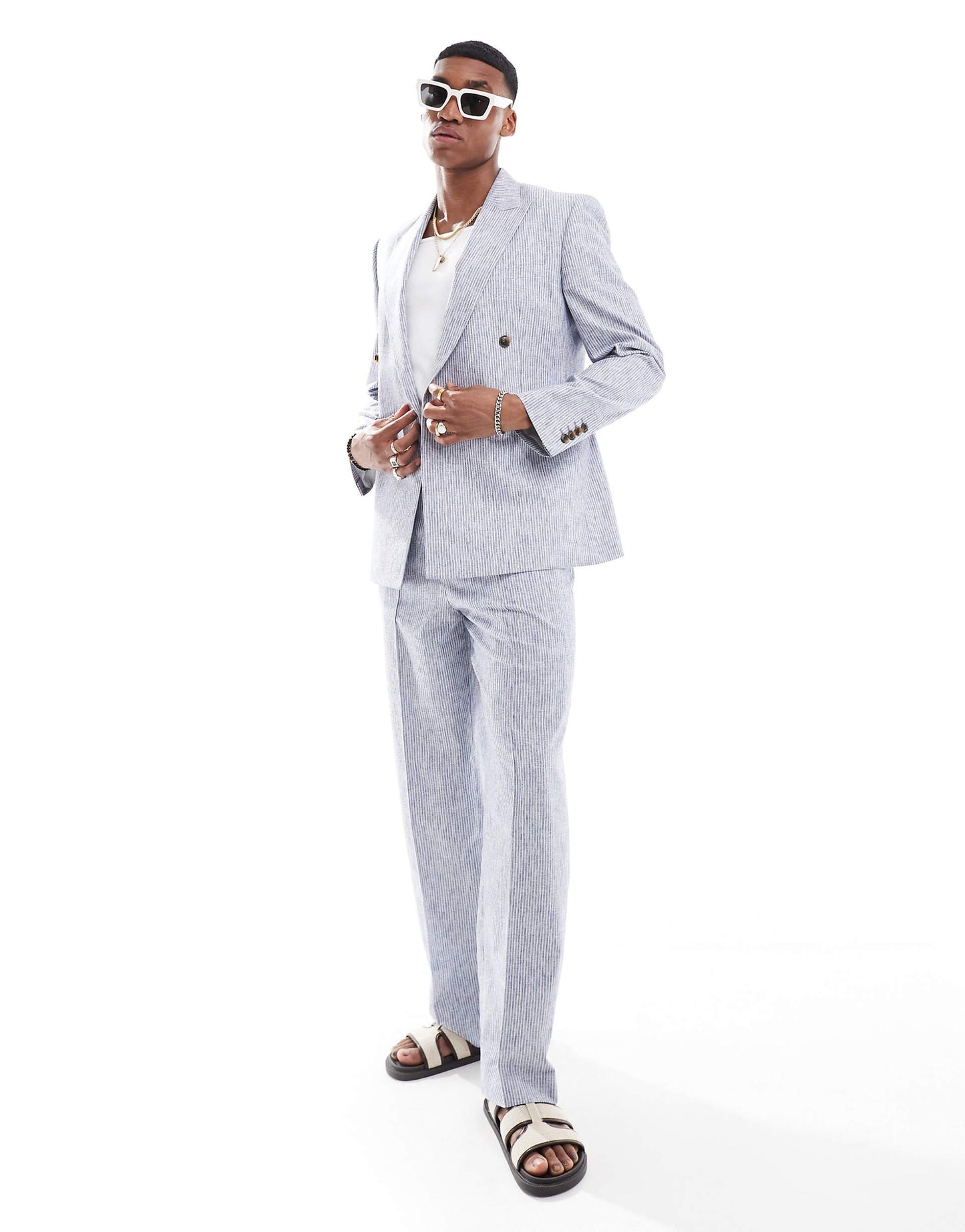 Wide Suit Trouser