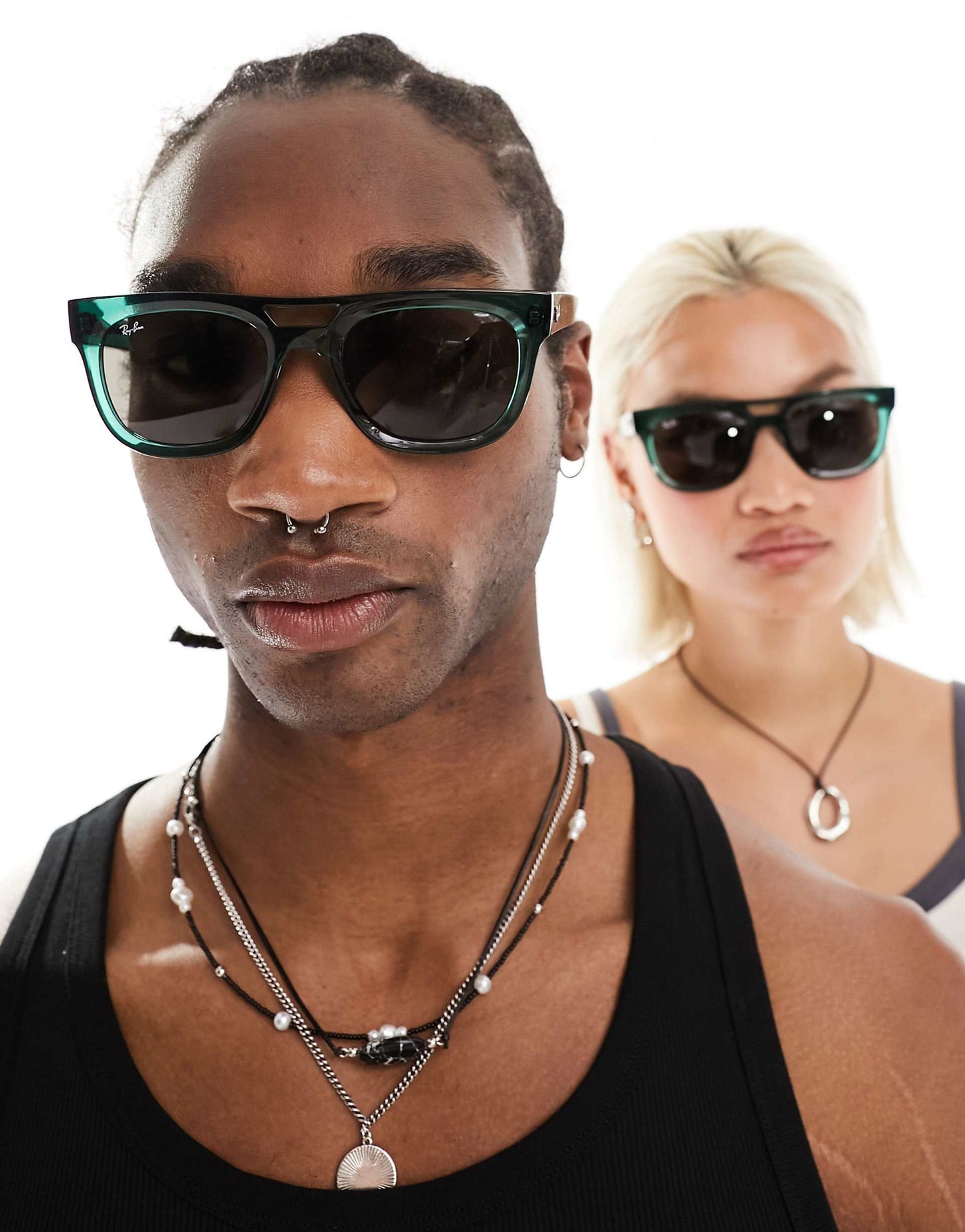 Square Acetate Sunglasses