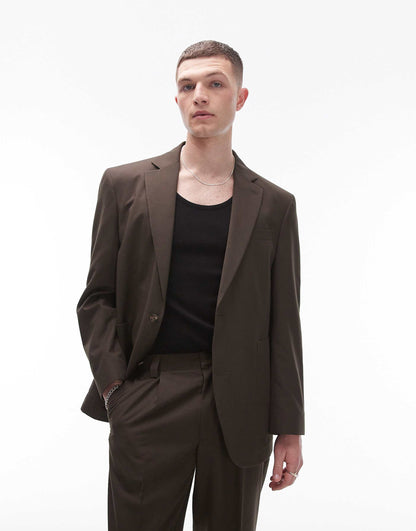 Relaxed Suit Jacket