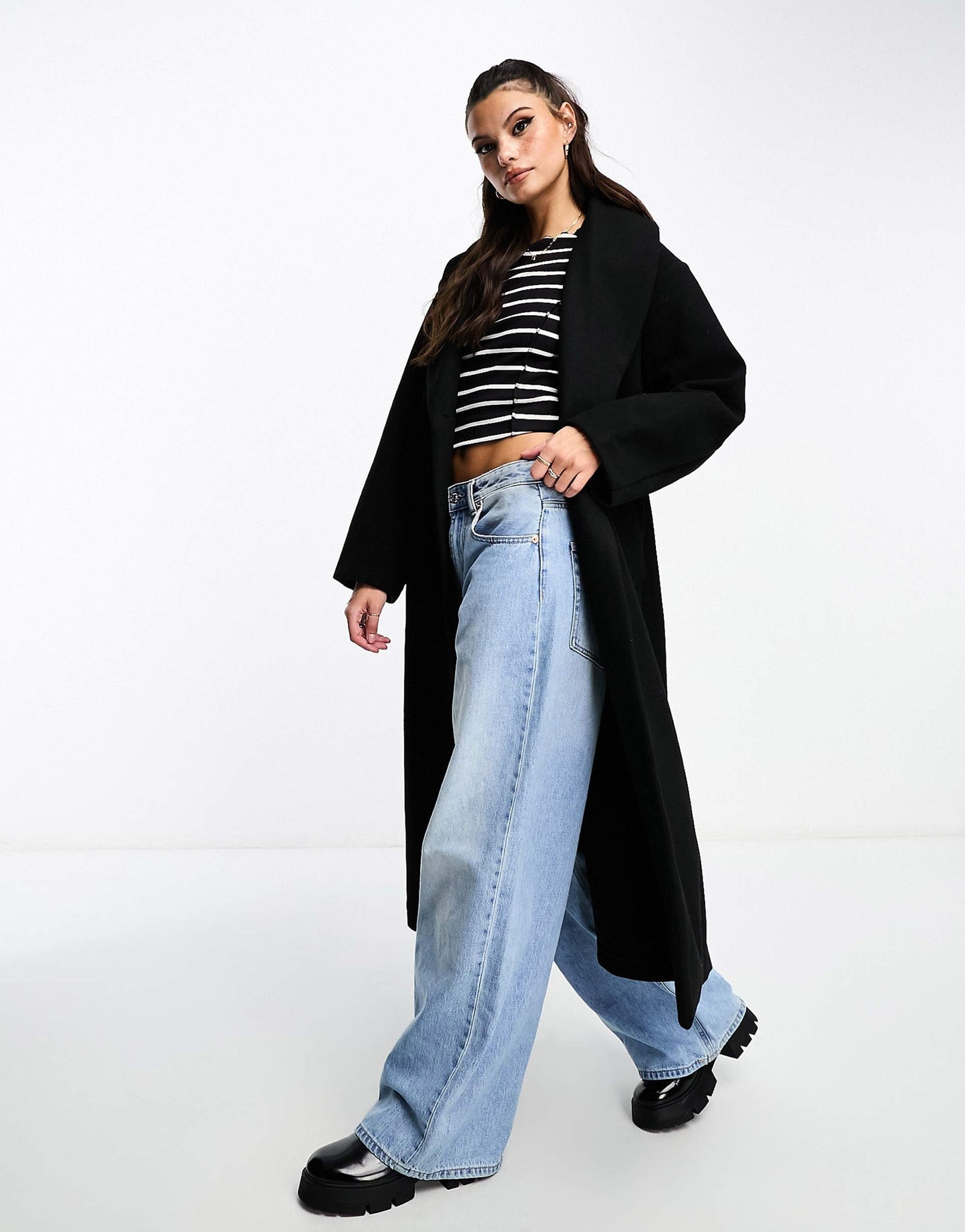 Belted Oversized Coat