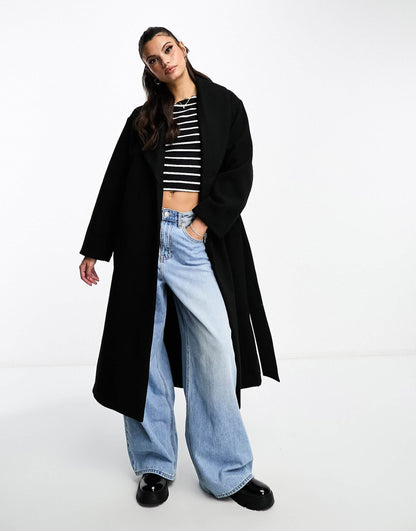 Belted Oversized Coat
