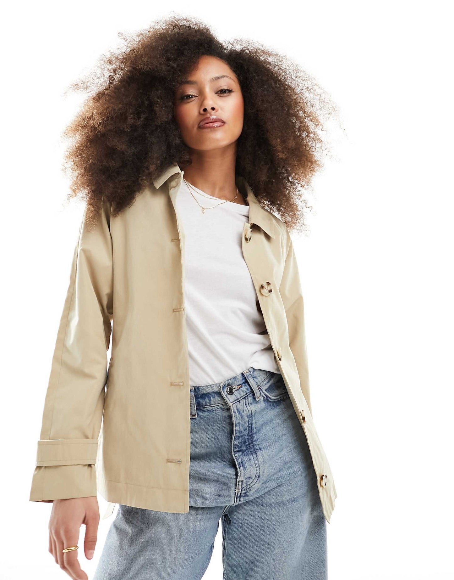 Short Trench Jacket