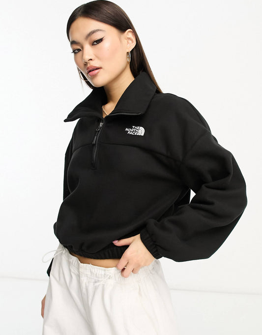 Glacier Wide Neck Boxy 1/4 Zip Fleece