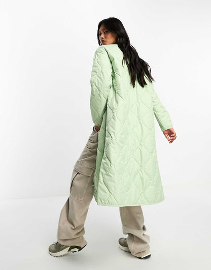 Ampato Long Quilted Liner Jacket