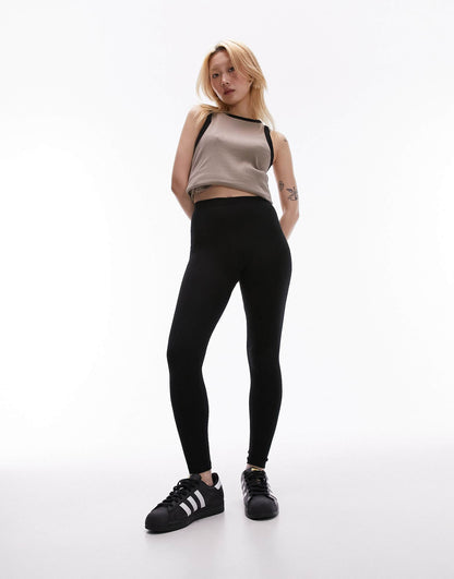 Petite Basic Ankle Legging