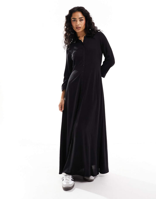Maxi Shirt Dress