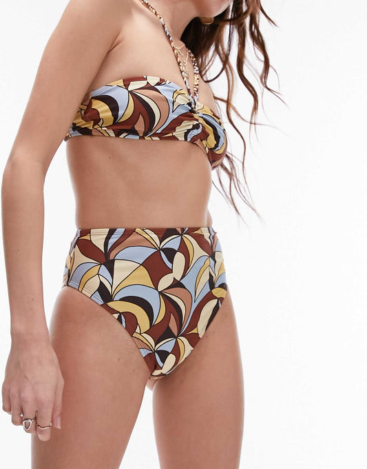 Mix And Match High Waist High Leg Bikini Bottoms