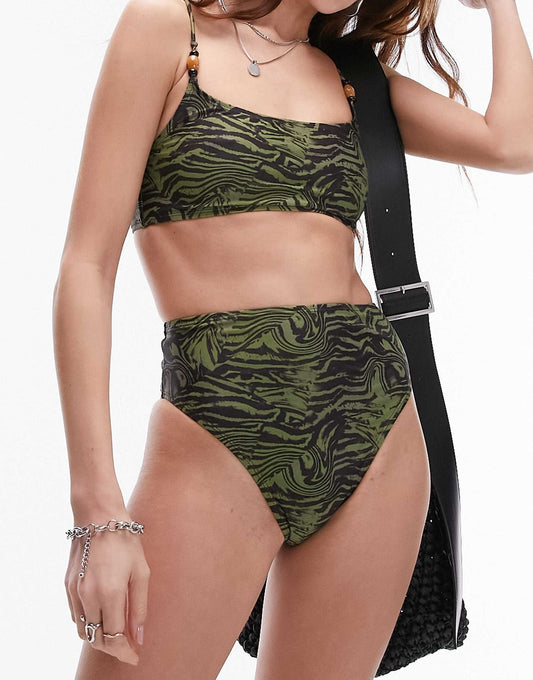 Mix And Match Cami Bikini Top With Beads