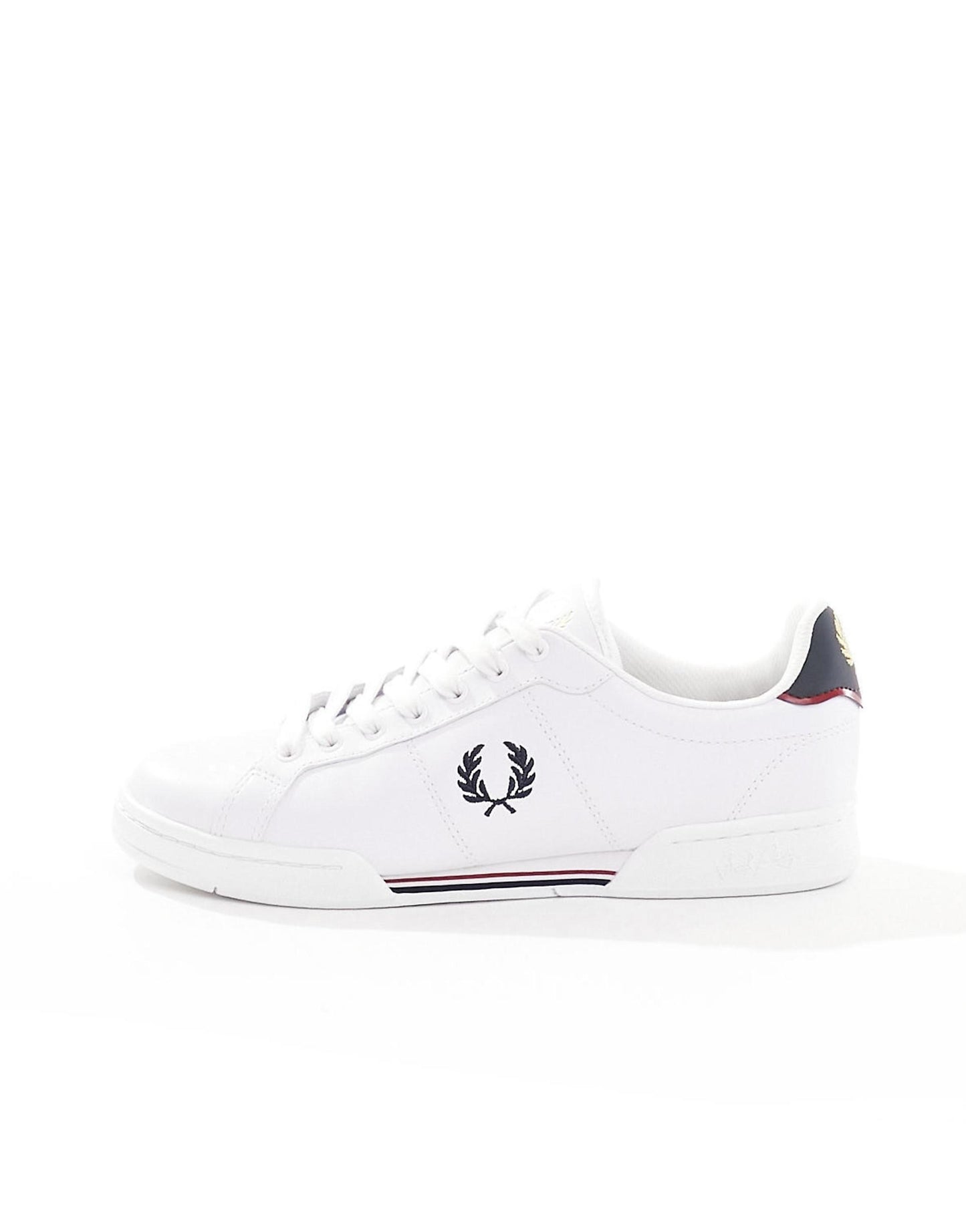 Leather Logo Trainers