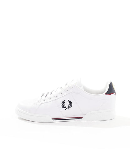 Leather Logo Trainers