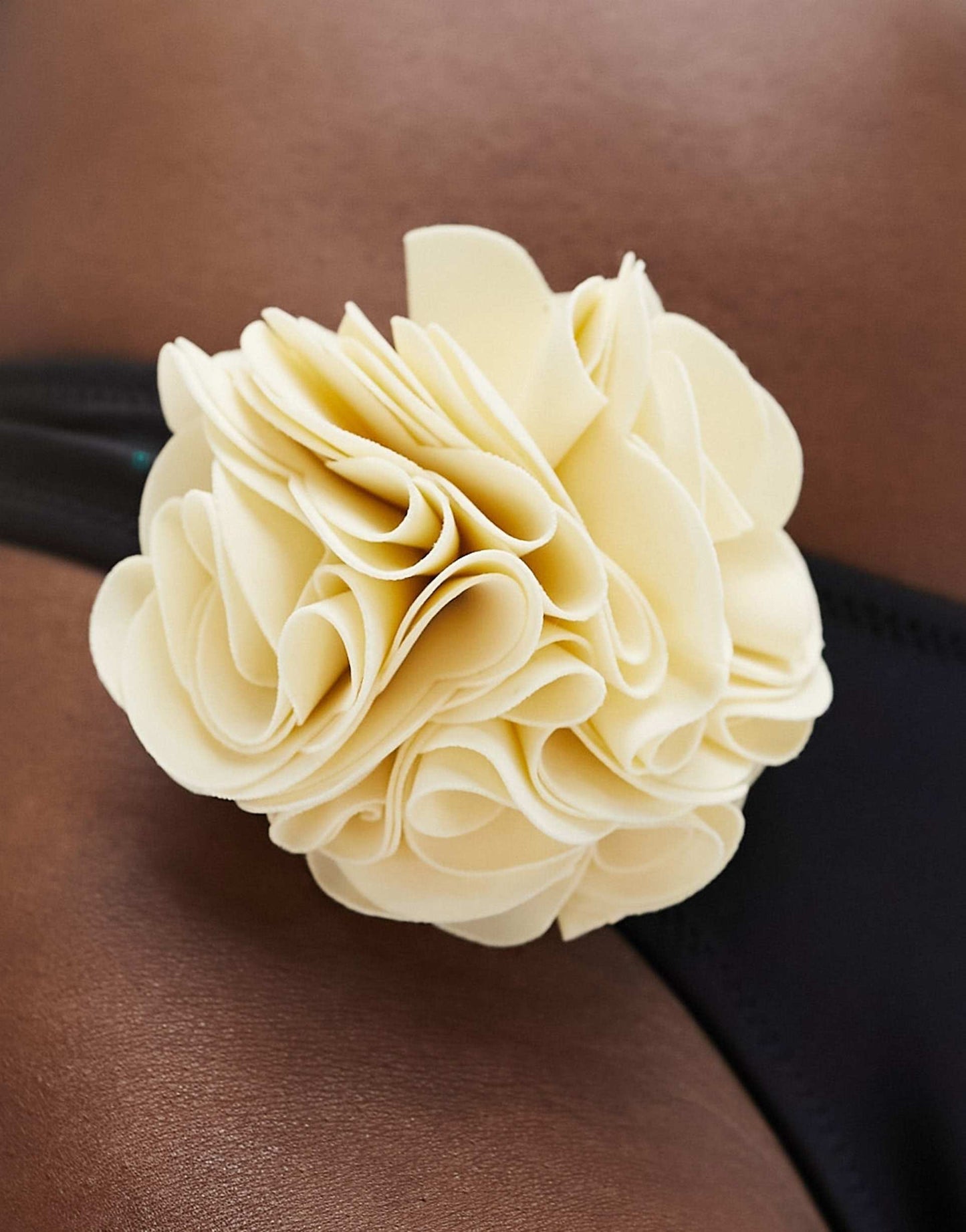 Contrast Corsage Bikini Bottom