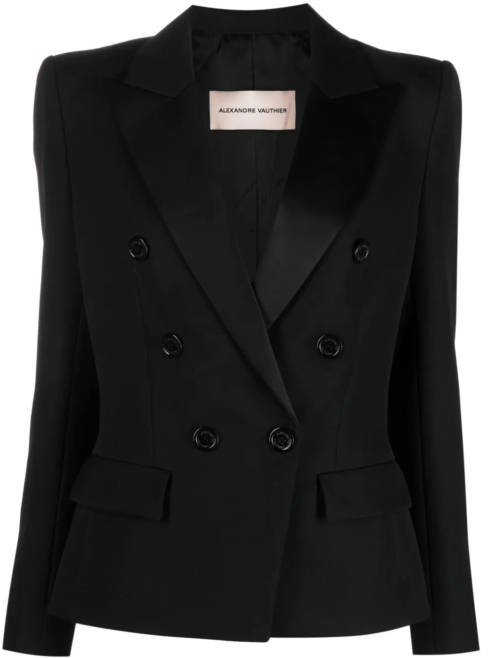 Double-Breasted Wool Blazer