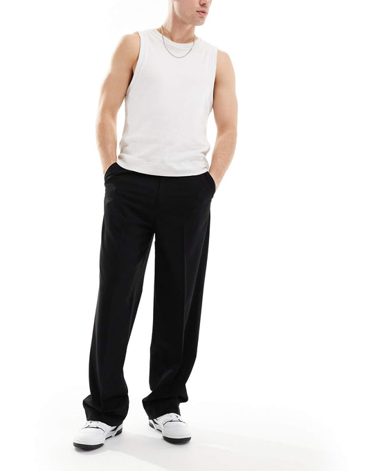 Smart Wide Leg Trousers