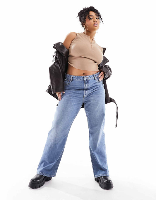 Curve Comfort Stretch Straight Leg Jean