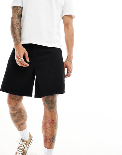 Regular Length Denim Jorts