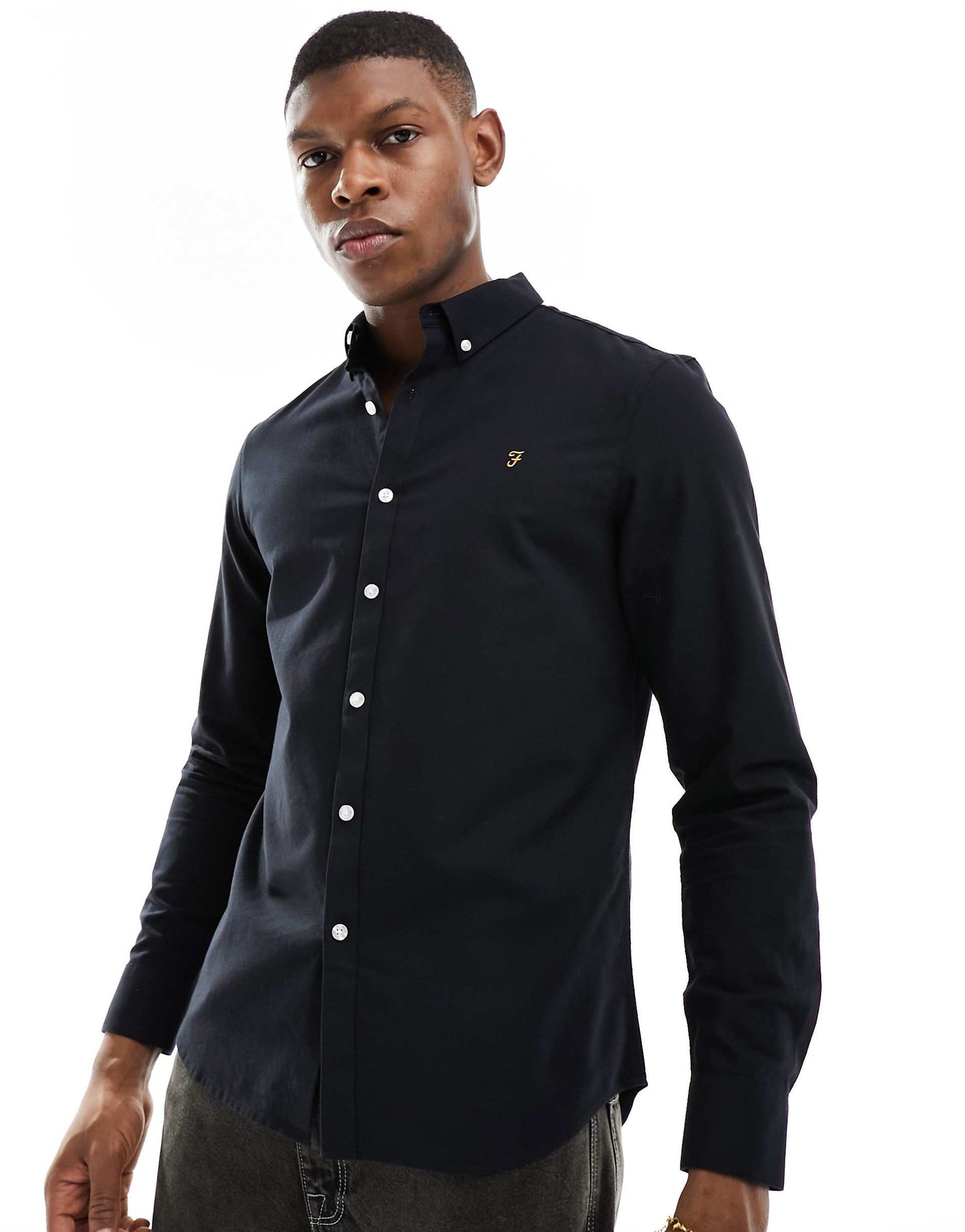 Brewer Slim Fit Long Sleeve Shirt