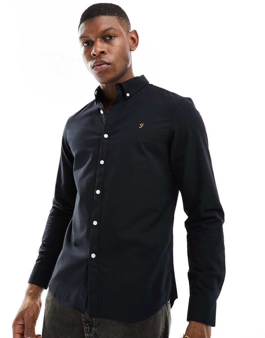 Brewer Slim Fit Long Sleeve Shirt