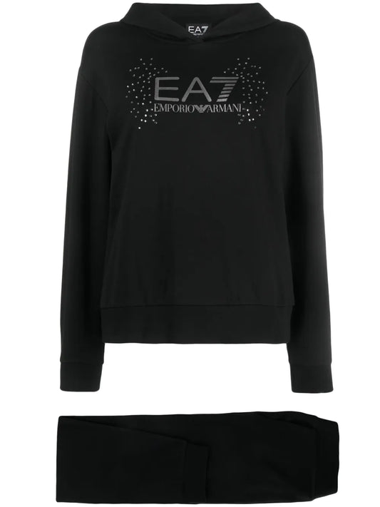 Logo-Print Tracksuit