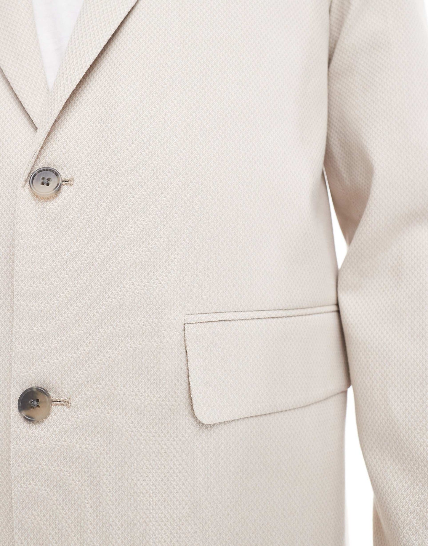 Relaxed Throw On Suit Jacket