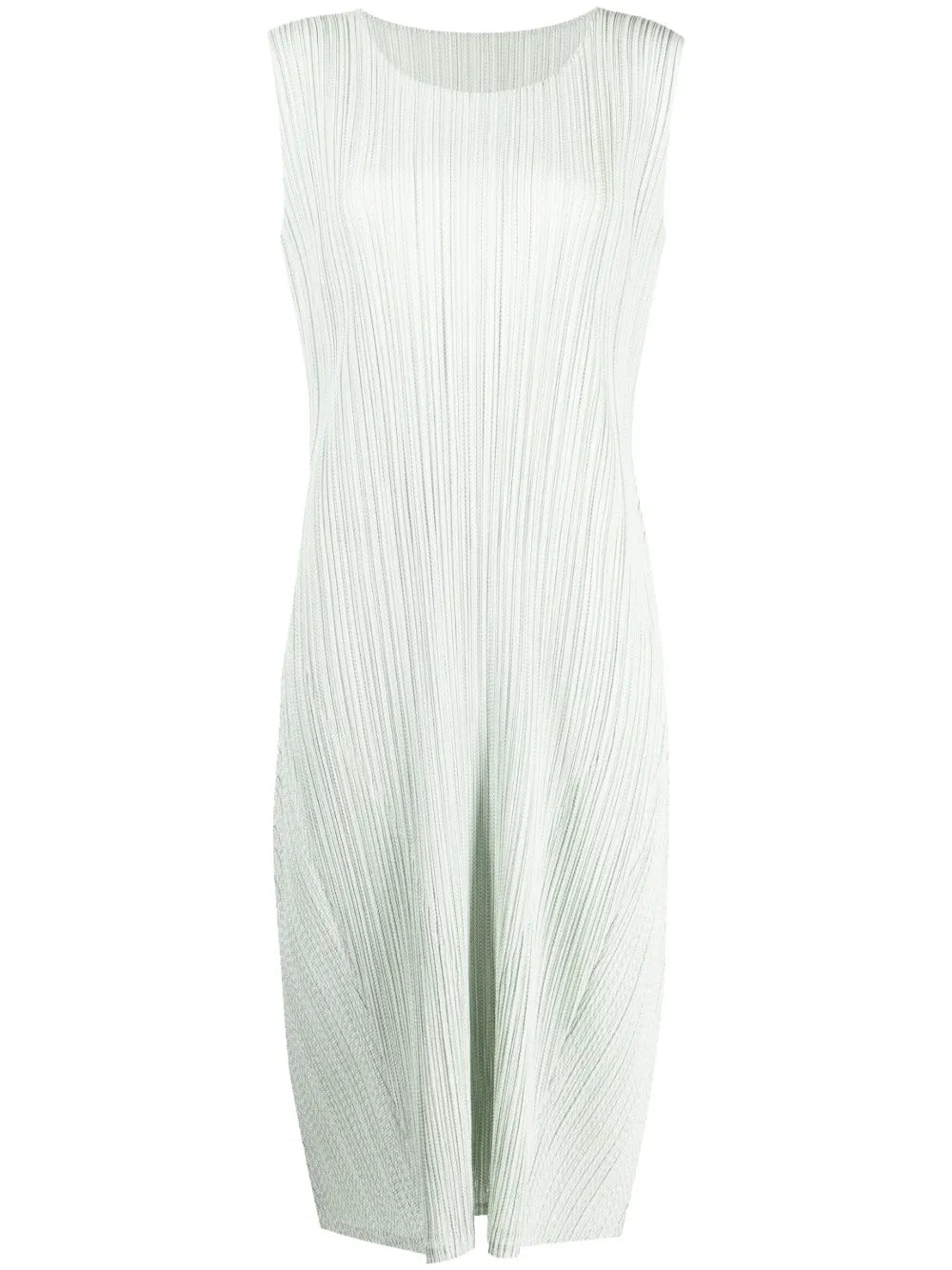 Cotton Alley Plissé Midi Dress