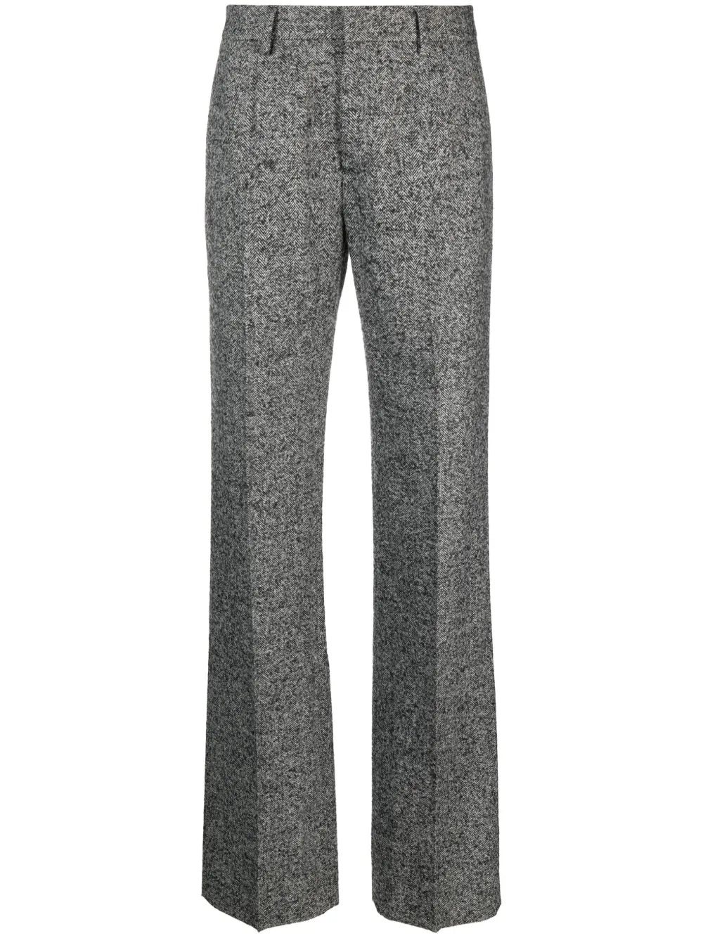 High-Waisted Tailored Trousers