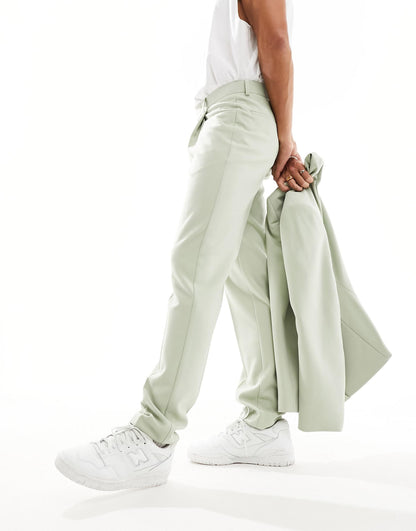 Slim Fit Suit Trousers