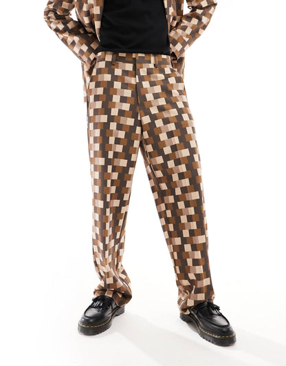 Wide Suit Trouser