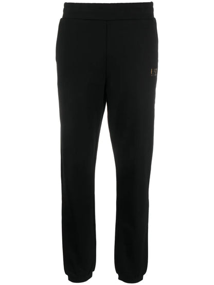 Logo-Print Cropped Track Pants