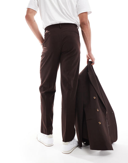 Straight Suit Trouser