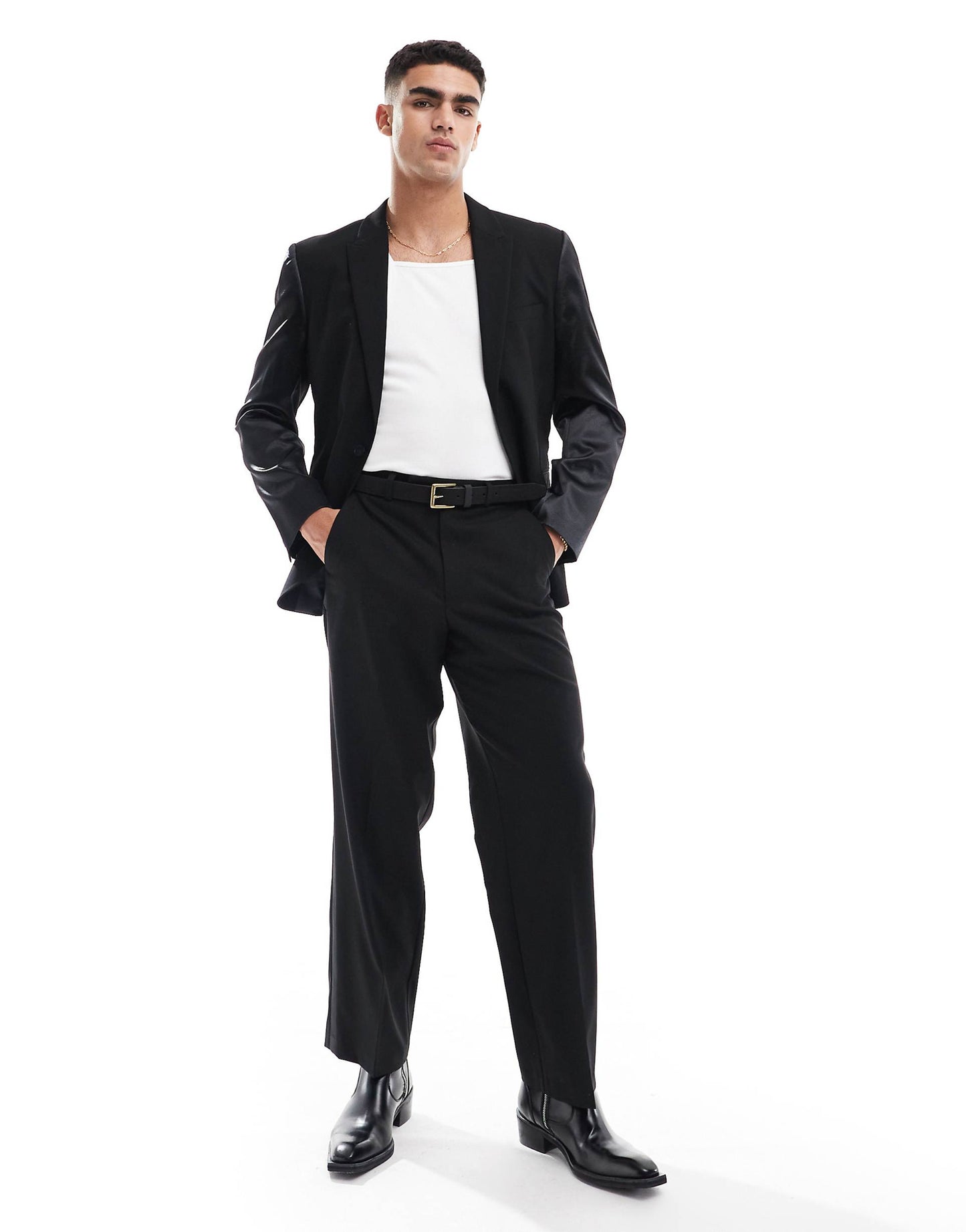 Wide Suit Trouser