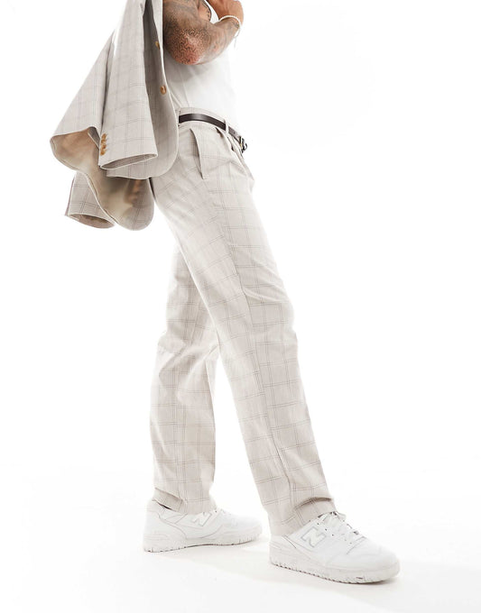 Straight Suit Trouser