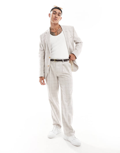 Straight Suit Trouser