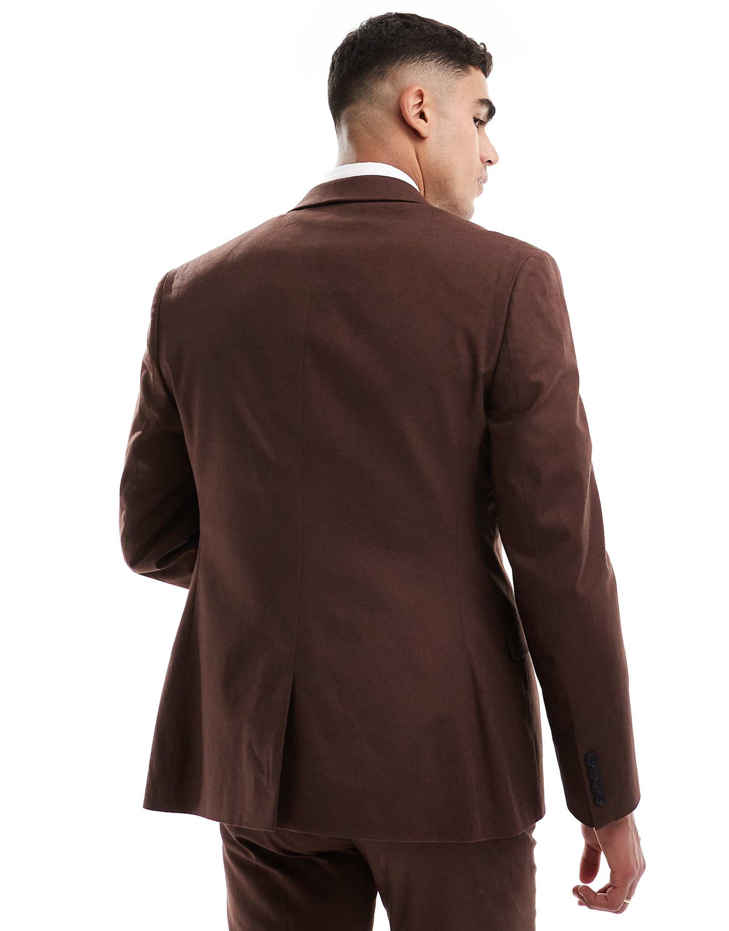 Super Skinny With Linen Suit Jacket