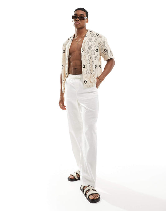 Relaxed Linen Trouser