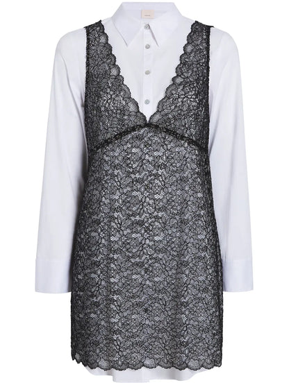 Catilina Lace-Overlay Dress
